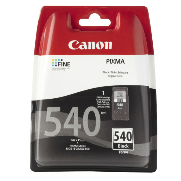 Farba do tlačiarne Canon PG-540 (5225B004) black (čierna) - originálna