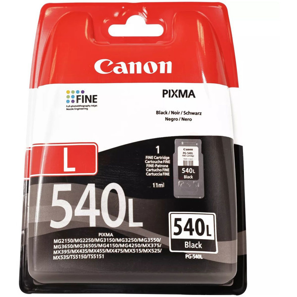 Farba do tlačiarne Canon PG-540L (5224B010) black (čierna) - originálna