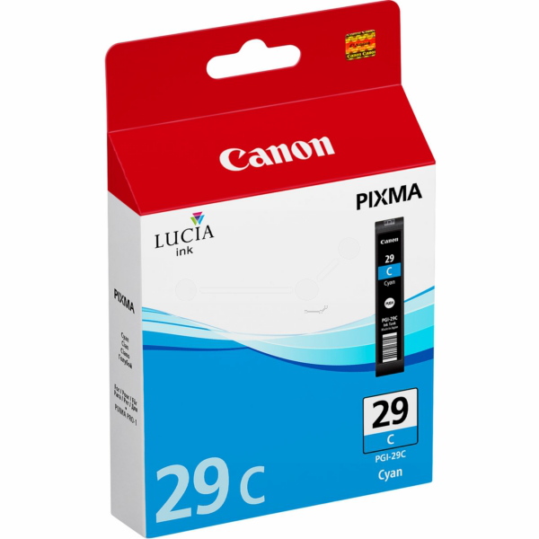 Farba do tlačiarne Canon PGI-29C (4873B001) cyan (azúrová) - originálna