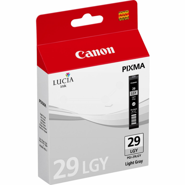 Farba do tlačiarne Canon PGI-29LGY (4872B001) photogray (fotošedá) - originálna