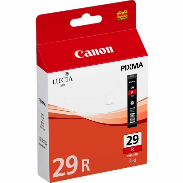 Farba do tlačiarne Canon PGI-29R (4878B001) red (červená) - originálna