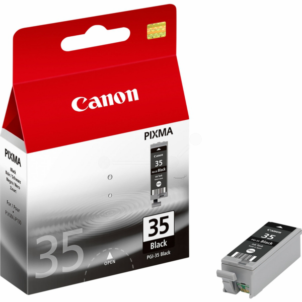 Farba do tlačiarne Canon PGI-35BK (1509B001) black (čierna) - originálna