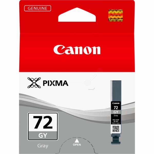 Farba do tlačiarne Canon PGI-72GY (6409B001) gray (sivá) - originálna