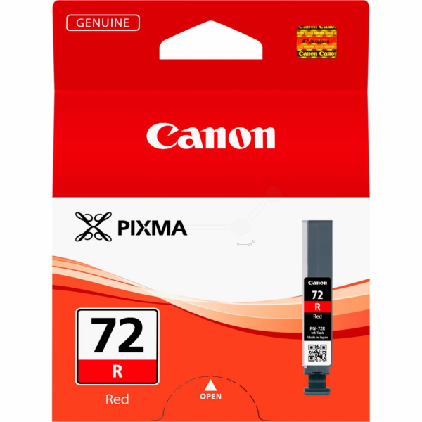 Farba do tlačiarne Canon PGI-72R (6410B001) red (červená) - originálna