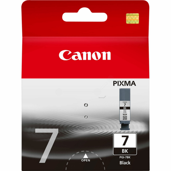 Farba do tlačiarne Canon PGI-7BK (2444B001) black (čierna) - originálna