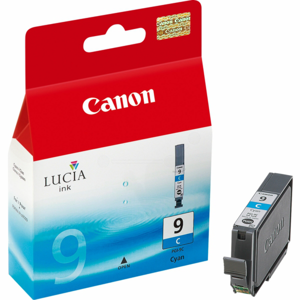 Farba do tlačiarne Canon PGI-9C (1035B001) cyan (azúrová) - originálna