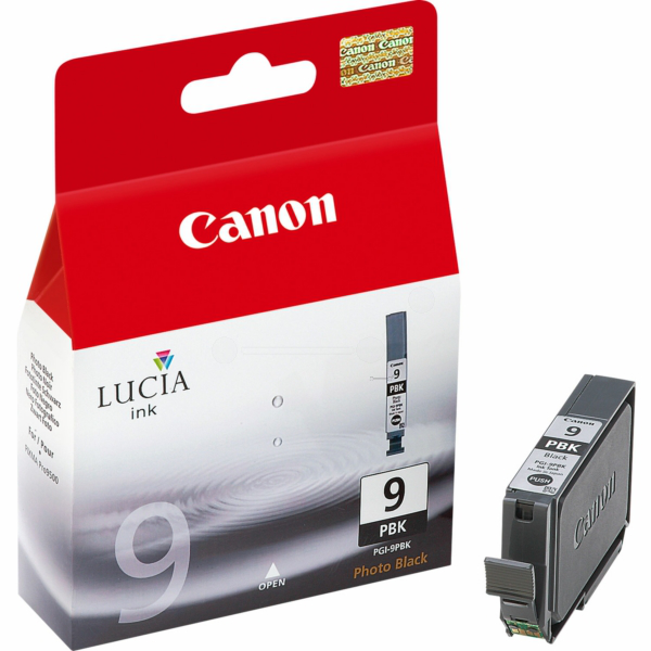Farba do tlačiarne Canon PGI-9PBK (1034B001) photoblack (fotočierna) - originálna