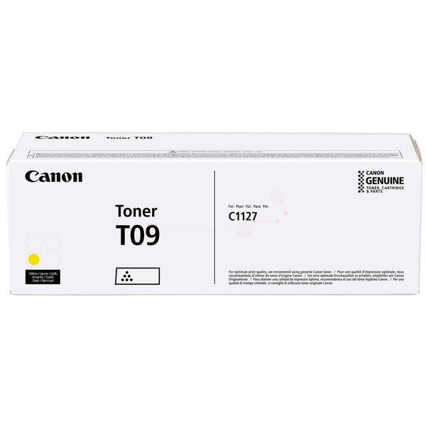 Laserový toner Canon T09 (3017C006) yellow (žltá) - originálny