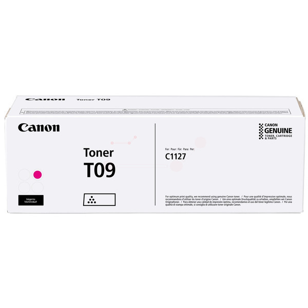 Laserový toner Canon T09 (3018C006) magenta (purpurová) - originálny