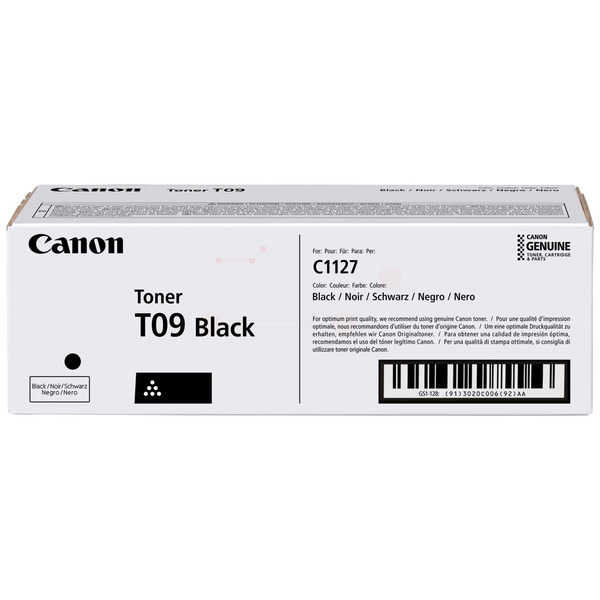 Laserový toner Canon T09 (3020C006) black (čierna) - originálny