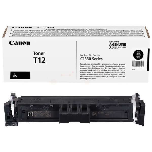 Laserový toner Canon T12 (5098C006) black (čierna) - originálny