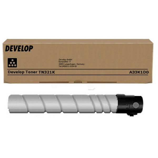Laserový toner Develop TN-321K (A33K1D0) black (čierna) - originálny