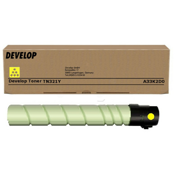 Laserový toner Develop TN-321Y (A33K2D0) yellow (žltá) - originálny