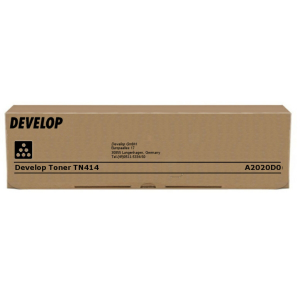 Laserový toner Develop TN-414 (A2020D0) black (čierna) - originálny