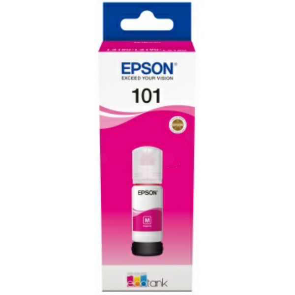 Farba do tlačiarne Epson 101 (C13T03V34A) magenta (purpurová) - originálna