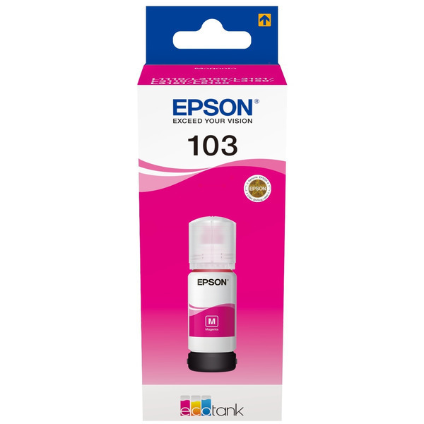 Farba do tlačiarne Epson 103 (C13T00S34A) magenta (purpurová) - originálna