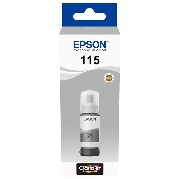 Farba do tlačiarne Epson 115 (C13T07D54A) gray (sivá) - originálna