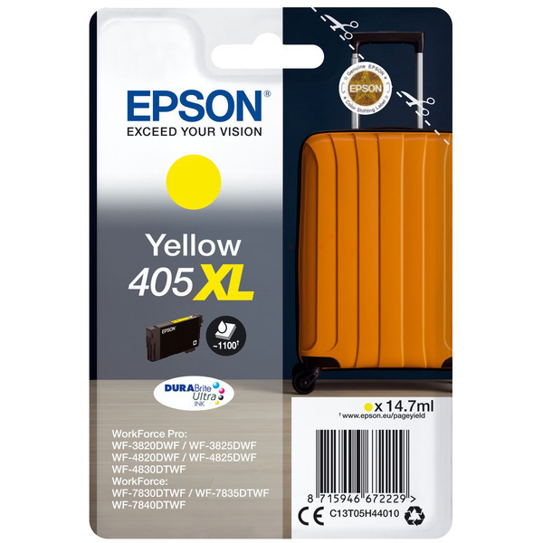 Farba do tlačiarne Epson 405XL (C13T05H44010) yellow (žltá) - originálna