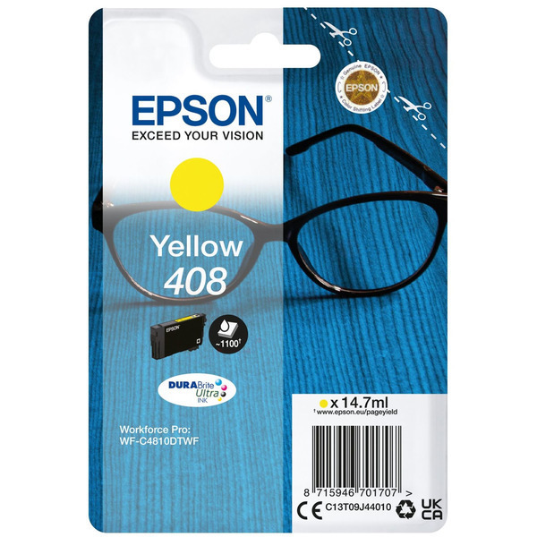 Farba do tlačiarne Epson 408 (C13T09J44010) yellow (žltá) - originálna