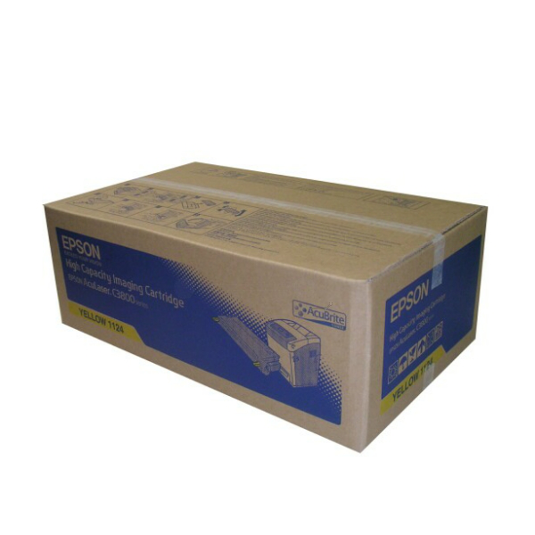 Laserový toner Epson AcuLaser C3800N (C13S051124) yellow (žltá) - originálny