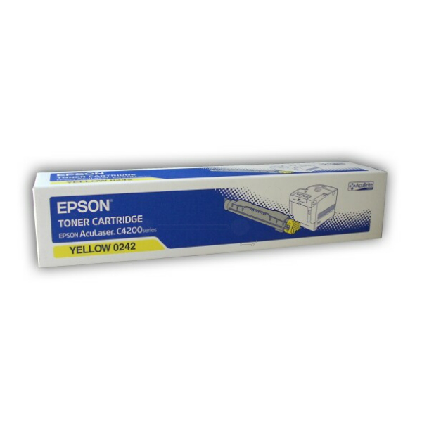Laserový toner Epson AcuLaser C4200 (C13S050242) yellow (žltá) - originálny