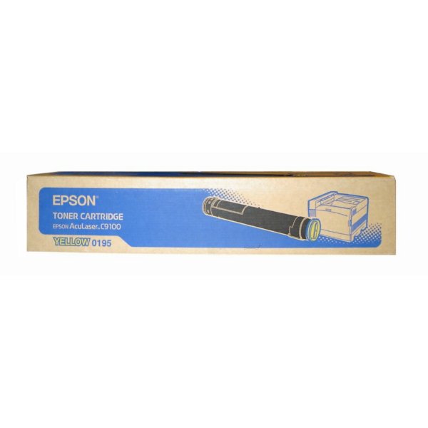 Laserový toner Epson AcuLaser C9100 (C13S050195) yellow (žltá) - originálny