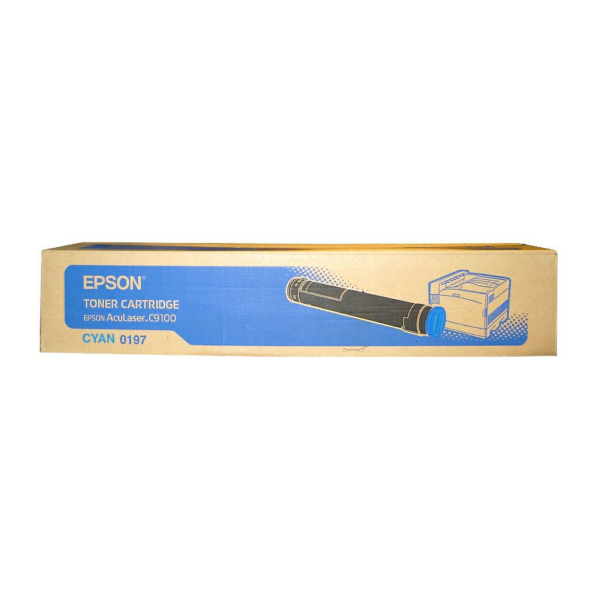 Laserový toner Epson AcuLaser C9100 (C13S050197) cyan (azúrová) - originálny
