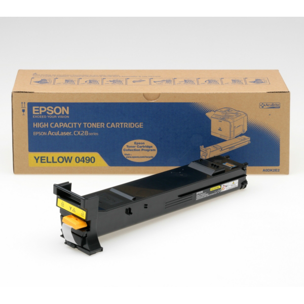 Laserový toner Epson AcuLaser CX28D (C13S050490) yellow (žltá) - originálny