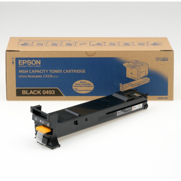Laserový toner Epson AcuLaser CX28D (C13S050493) black (čierna) - originálny