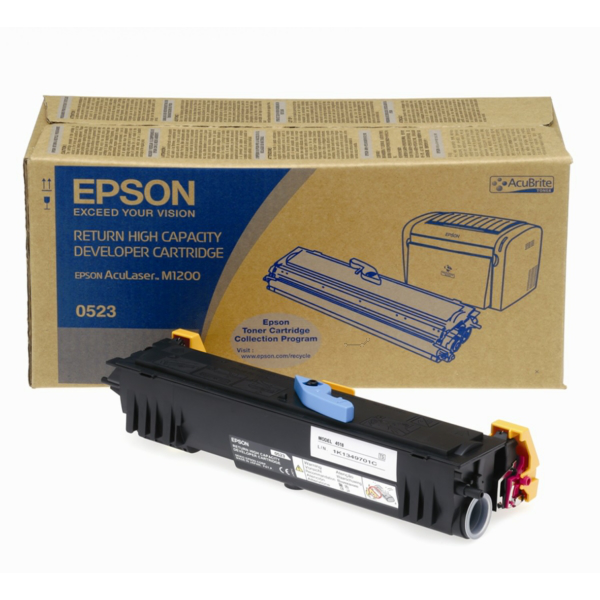 Laserový toner Epson AcuLaser M1200 (C13S050523) black (čierna) - originálny