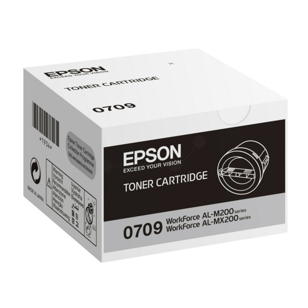 Laserový toner Epson AcuLaser M200/MX200 (C13S050709) black (čierna) - originálny