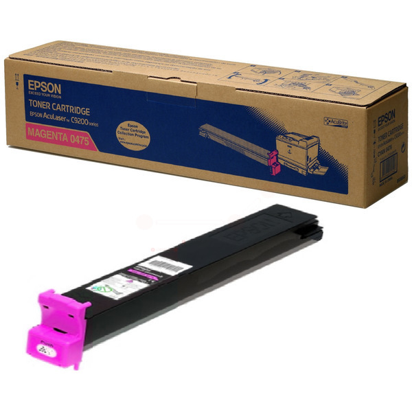 Laserový toner Epson AL-C9200 (C13S050475) magenta (purpurová) - originálny