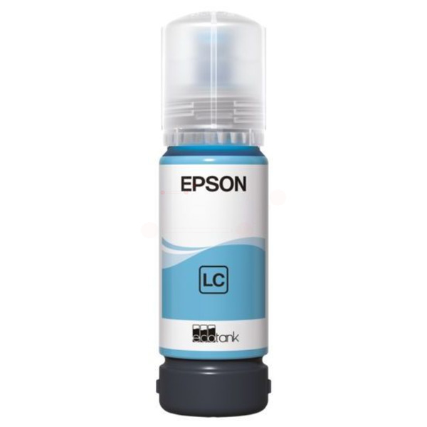 Farba do tlačiarne Epson ecoTANK 108 (C13T09C54A) photocyan (fotoazúrová) - originálna