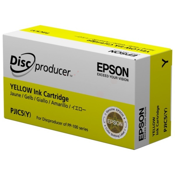 Farba do tlačiarne Epson PJIC5 (C13S020451) yellow (žltá) - originálna