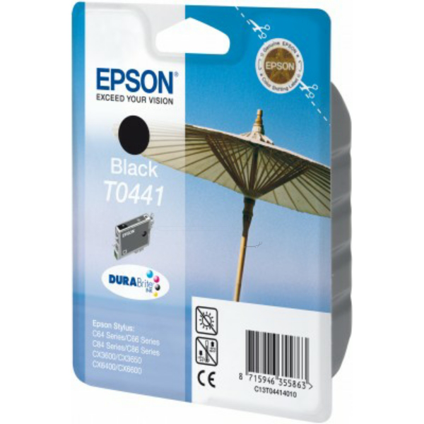 Farba do tlačiarne Epson T0441 (C13T04414010) black (čierna) - originálna