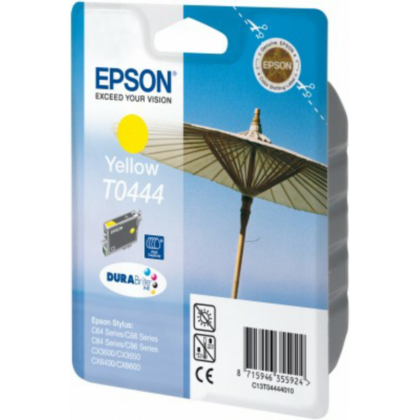Farba do tlačiarne Epson T0444 (C13T04444010) yellow (žltá) - originálna