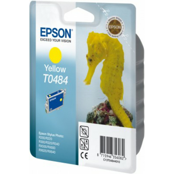 Farba do tlačiarne Epson T0484 (C13T04844010) yellow (žltá) - originálna