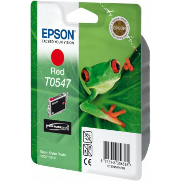 Farba do tlačiarne Epson T0547 (C13T05474010) red (červená) - originálna