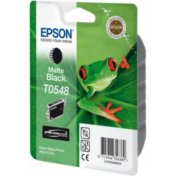 Farba do tlačiarne Epson T0548 (C13T05484010) blackmatte (matná čierna) - originálna