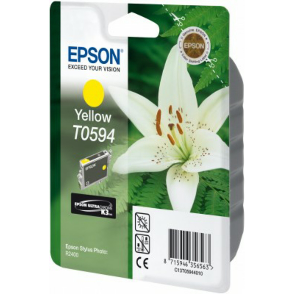 Farba do tlačiarne Epson T0594 (C13T05944010) yellow (žltá) - originálna