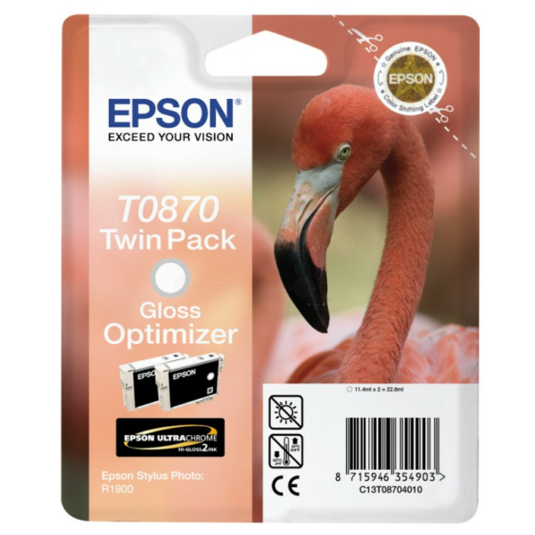 Farba do tlačiarne Epson T0870 (C13T08704010) - originálna