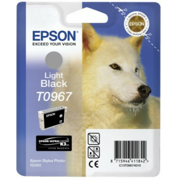 Farba do tlačiarne Epson T0967 (C13T09674010) black (čierna) - originálna