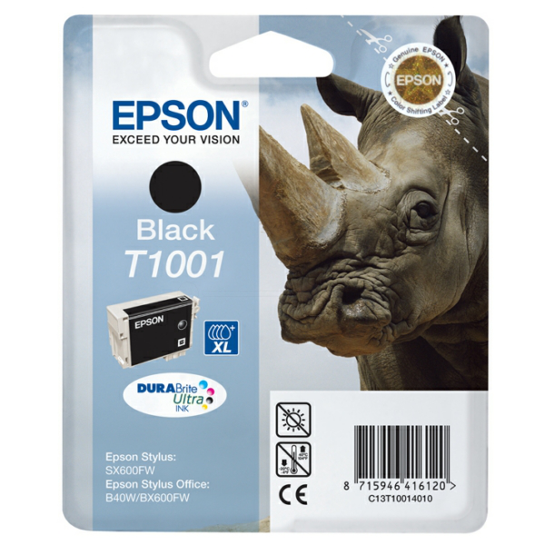 Farba do tlačiarne Epson T1001 (C13T10014010) black (čierna) - originálna