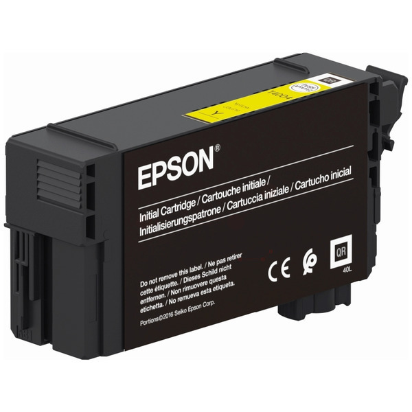 Farba do tlačiarne Epson T40 (C13T40C440) yellow (žltá) - originálna
