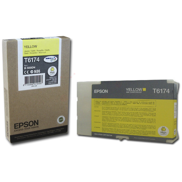Farba do tlačiarne Epson T6174 (C13T617400) yellow (žltá) - originálna