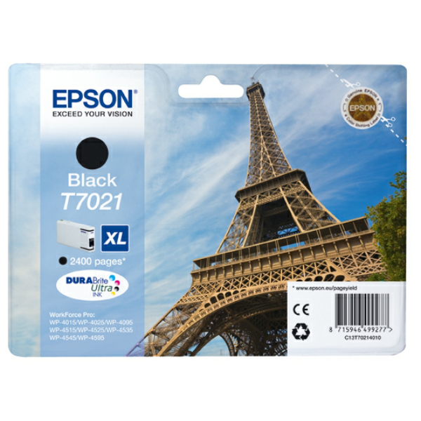 Farba do tlačiarne Epson T7021XL (C13T70214010) black (čierna) - originálna