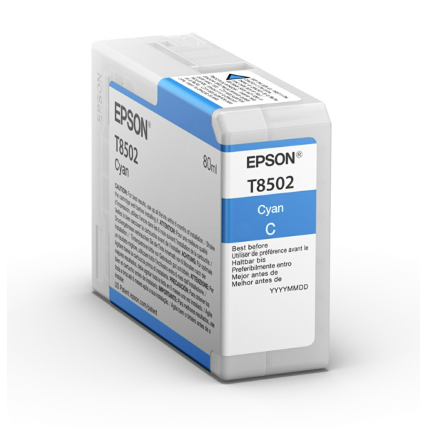 Farba do tlačiarne Epson T8502 (C13T850200) cyan (azúrová) - originálna