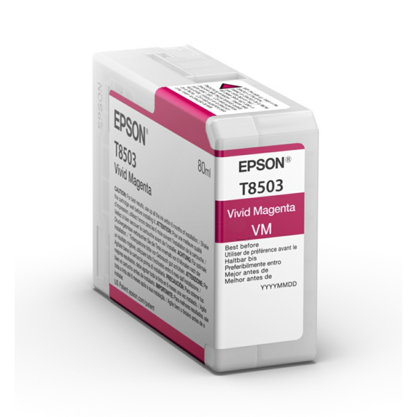 Farba do tlačiarne Epson T8503 (C13T850300) magenta (purpurová) - originálna