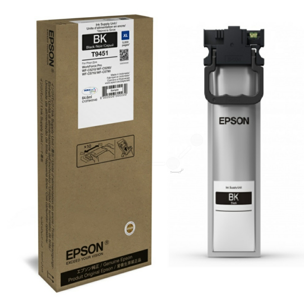 Farba do tlačiarne Epson T9451XL (C13T945140) black (čierna) - originálna
