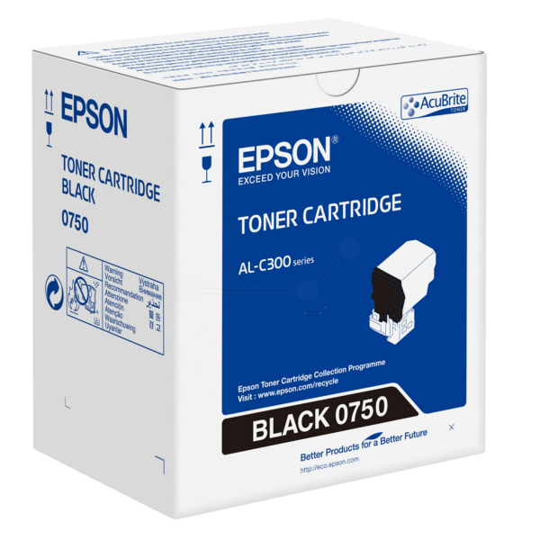 Laserový toner Epson Workforce AL-C300 (C13S050750) black (čierna) - originálny